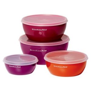 Gifts for men - KitchenAid 4 Piece Polypropylene Preparation Bowl Set with Lids.jpg